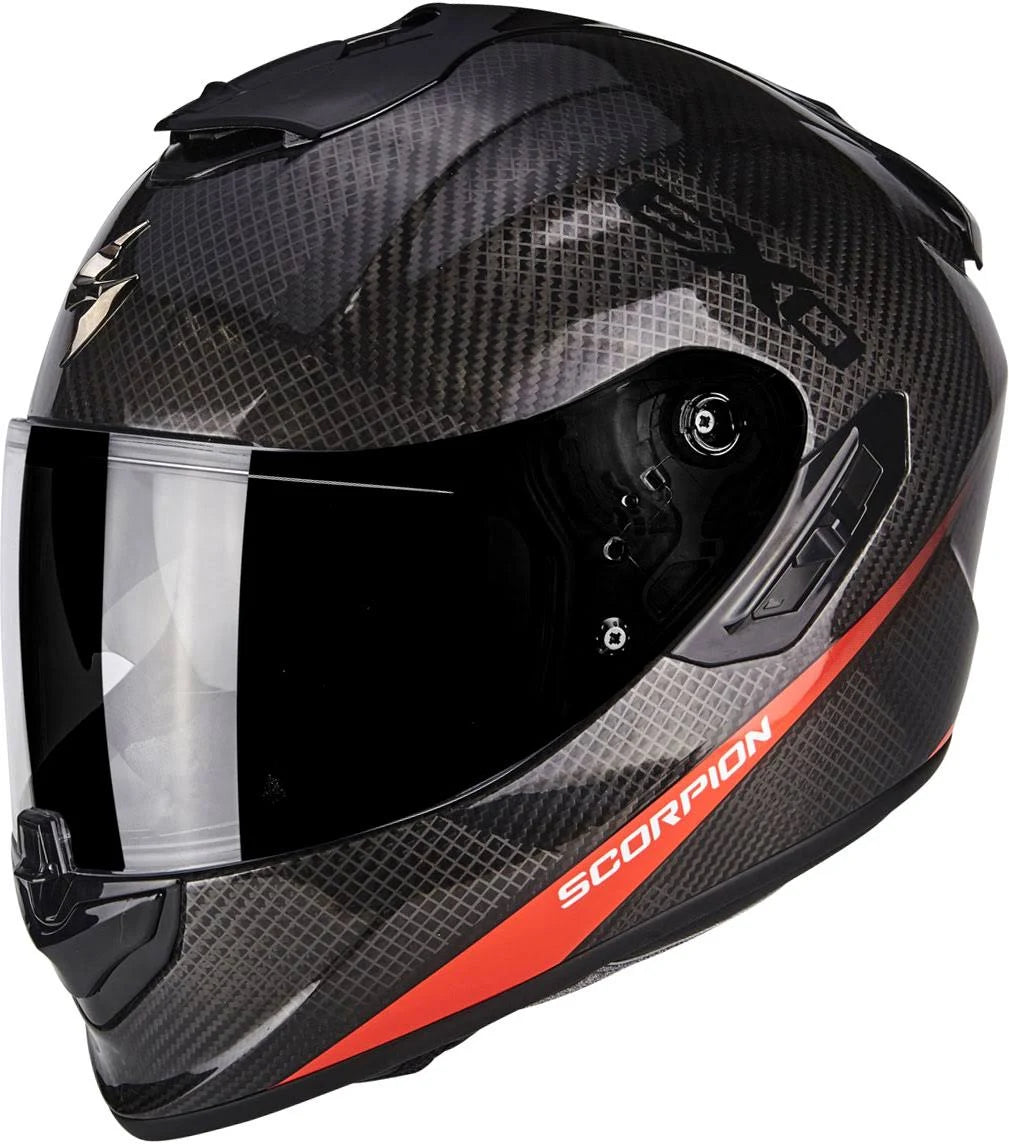 Red Carbon Motorcycle Helmet L836