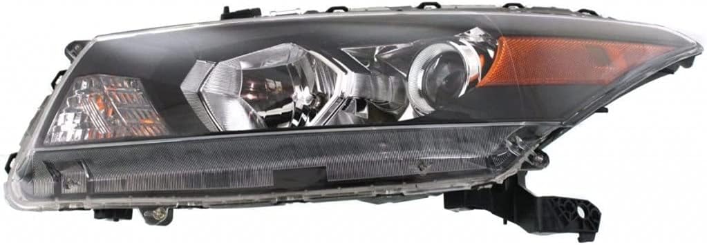 Headlight Assembly for Honda Accord Coupe 2008 2009 2010 Driver Side X37357