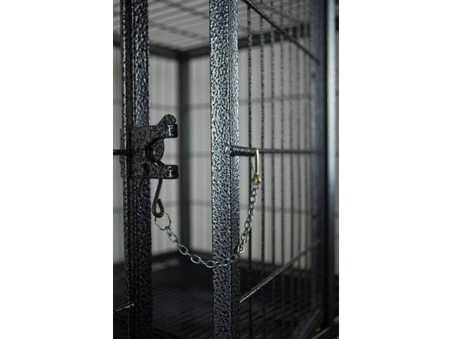 Pet Crate with Black Plastic Tray P218