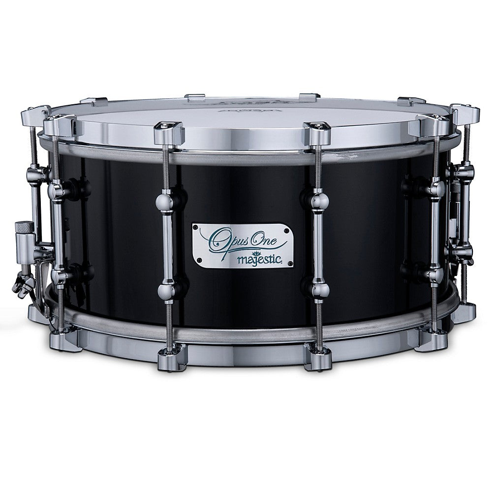 Cherry Shell Concert Snare Drum 14 x 6.5 in. Piano Black W1908