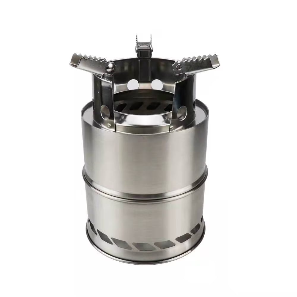 Windproof Stainless Steel Detachable Wood Stove W792
