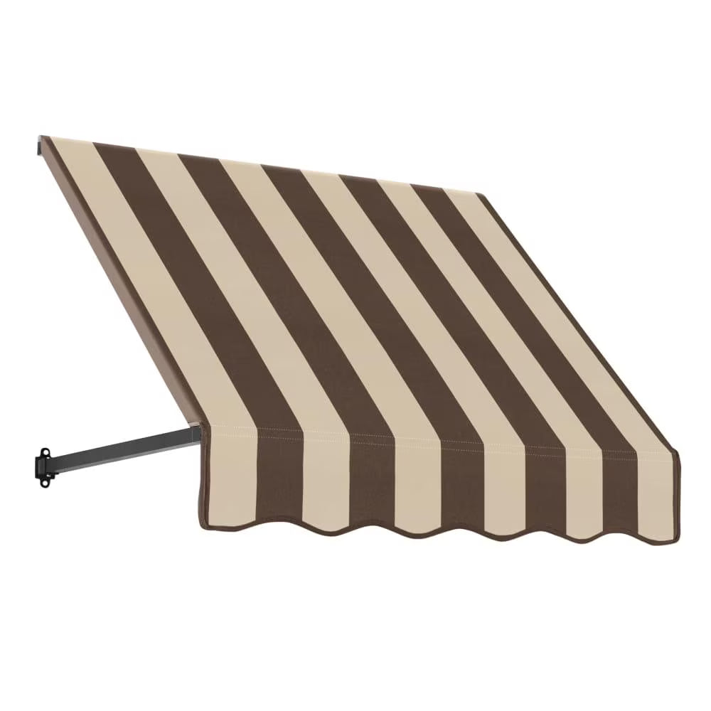4.375 ft Acrylic Fabric Fixed Awning S756086