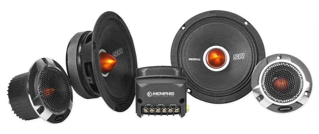 6.5 inch Car Audio Component Speaker Tweeter Crossover Set J1806
