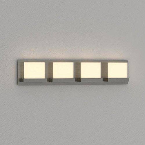 4-Light Brushed Nickel LED Bath Bar Light C366118