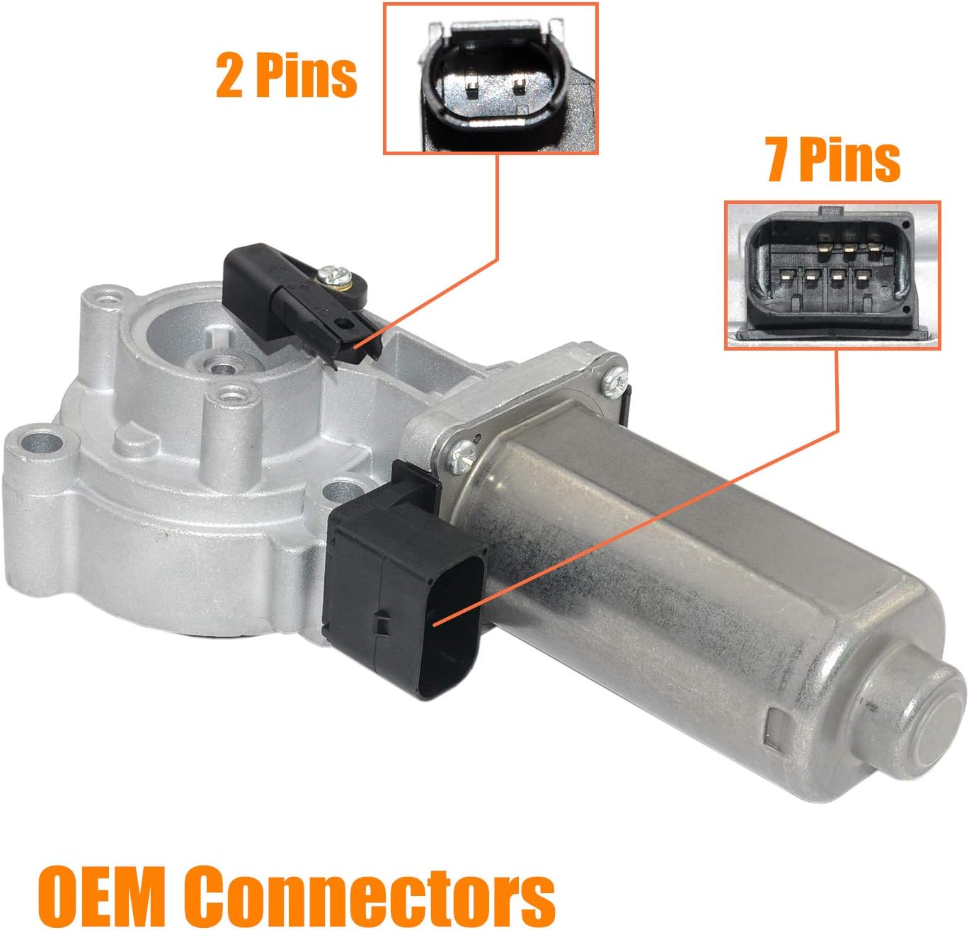Transfer Case Shift Actuator Motor Gear with Sensor Pack of 2 U394