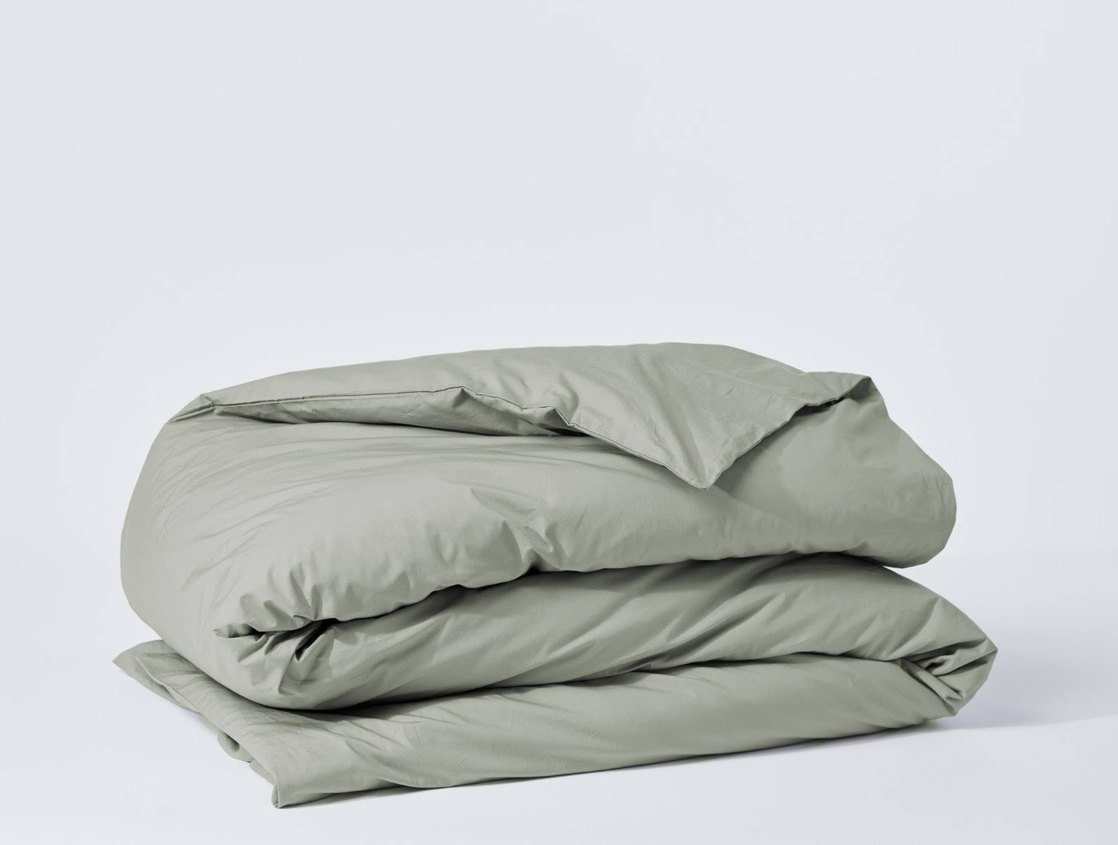 300 Thread Count Organic Percale Duvet Cover Full/Queen R8057