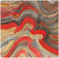 22X22 Red Canvas Art S22229