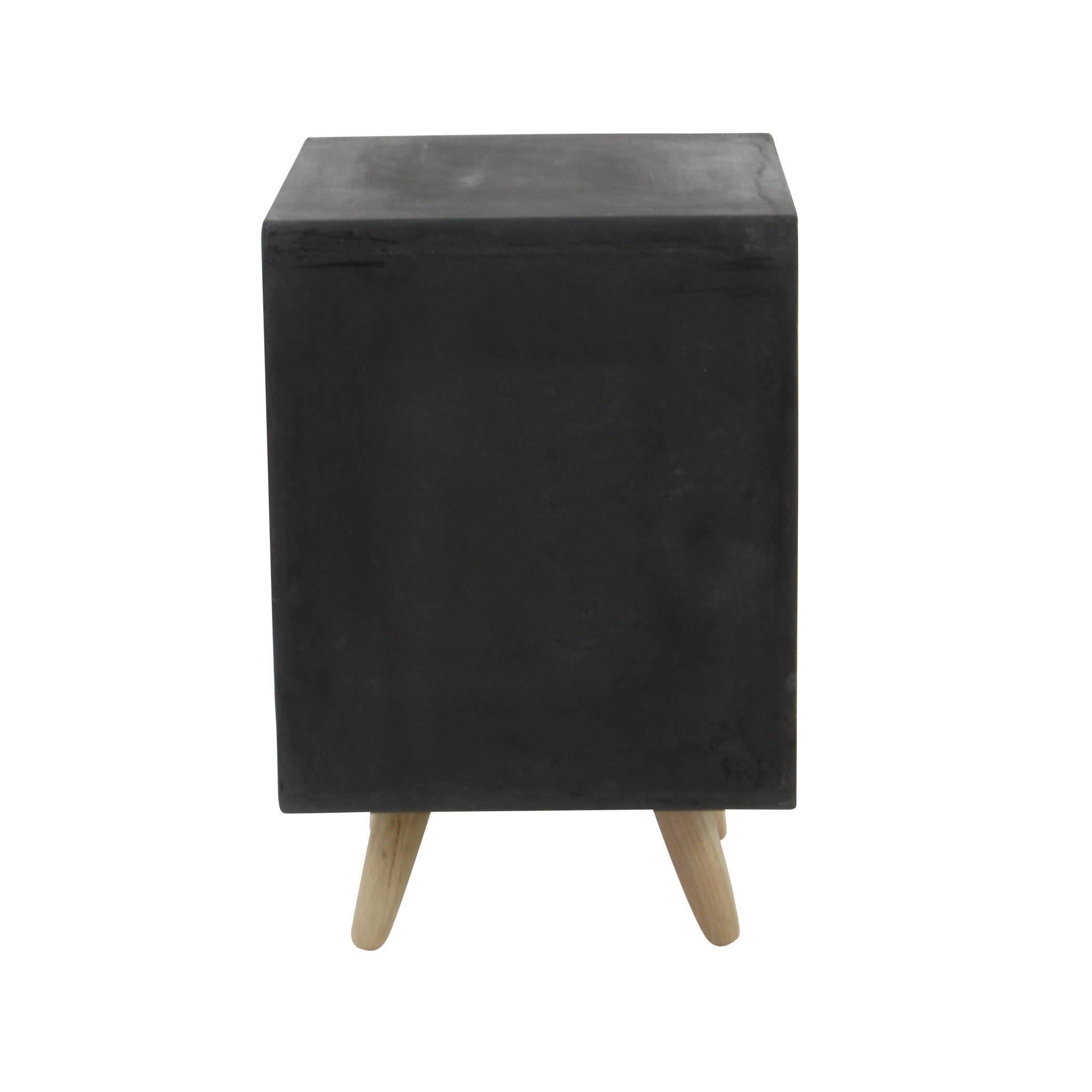 Fiberclay Square Accent Table W6635