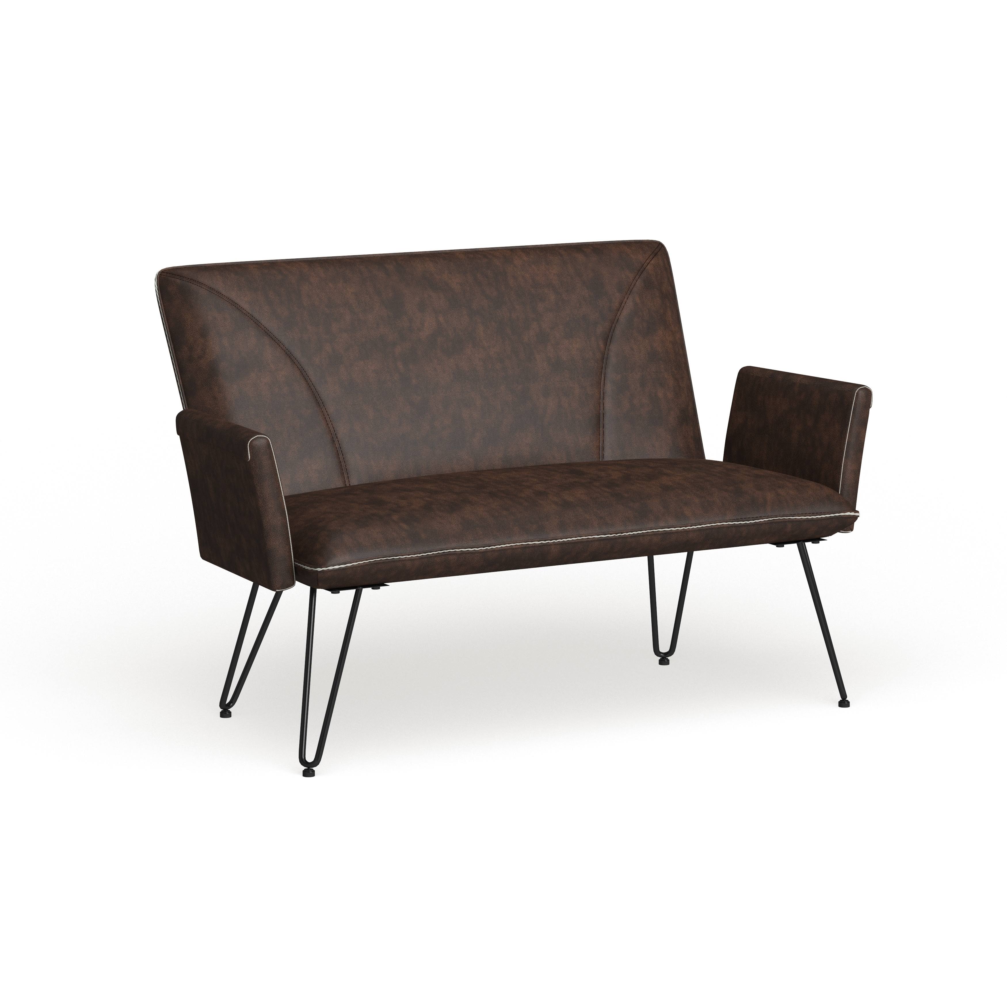 Antique Brown Settee X39897