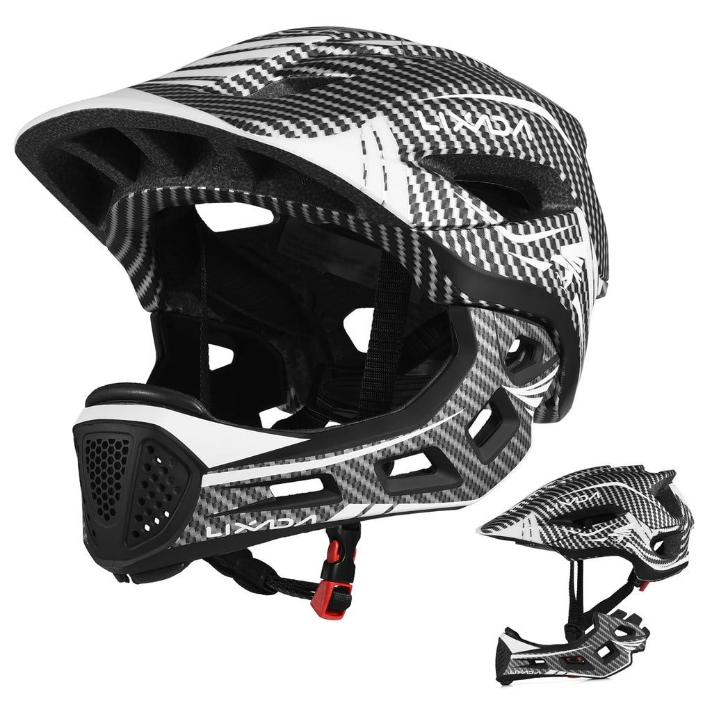 Kids Detachable Full Face Bike Helmet Y6728