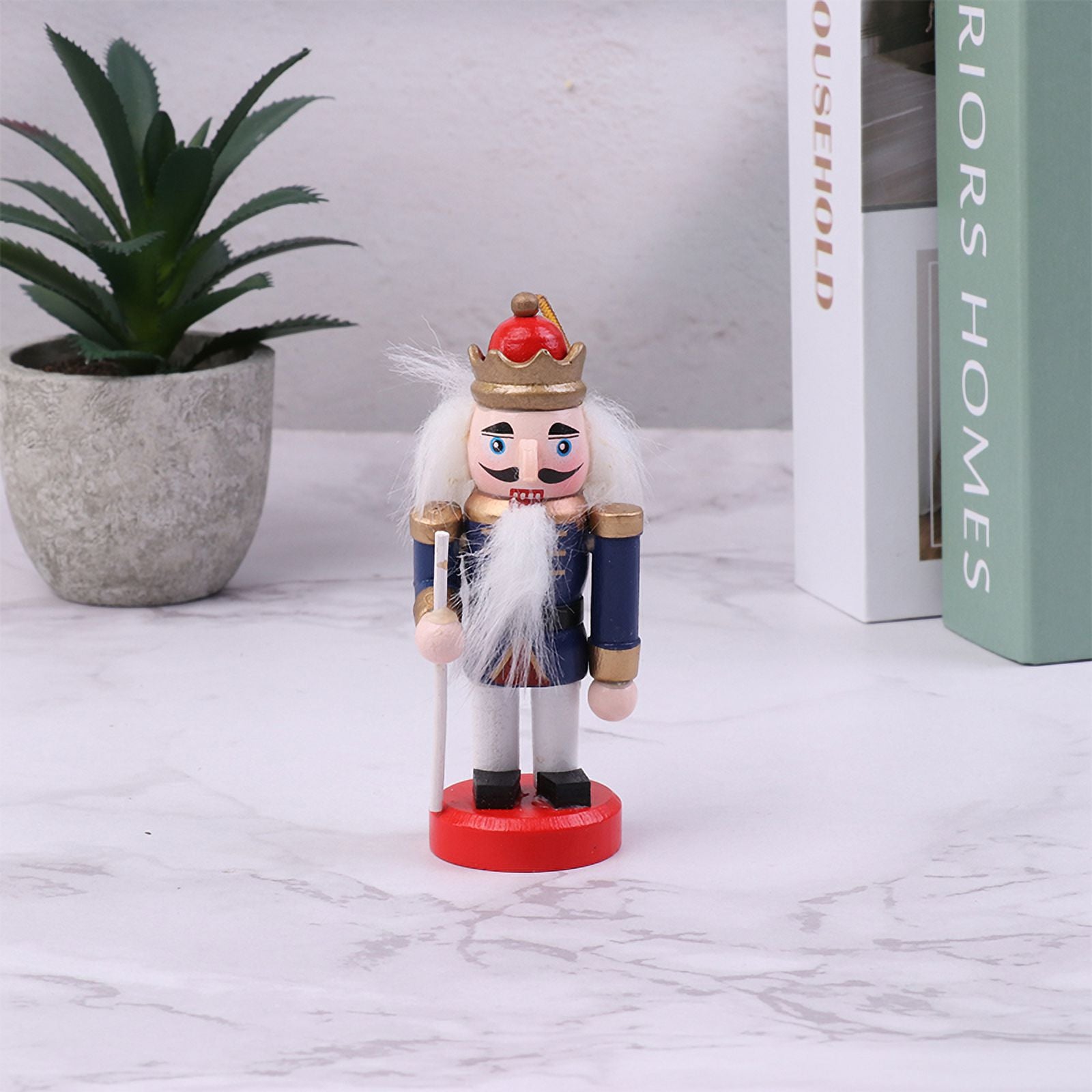 Mini Wooden Nutcracker Doll Soldier Ornament F12700