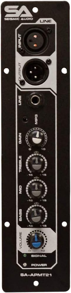 200 Watt Plate Amplifier with 3 Band EQ for Speaker Cabinets Z846111
