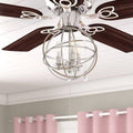 3-Light LED Globe Ceiling Fan Light Kit D6464