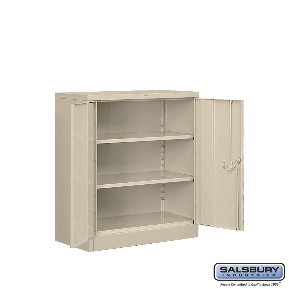 Beige Heavy Duty Storage Cabinet X417
