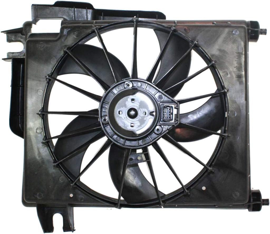 Cooling Fan Assembly A/C Condenser 2002-2008 3.7L-5.9L Q7633