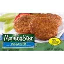 Veggie Sausage Pattie, 1.33 Ounce, 104 per Case Y293