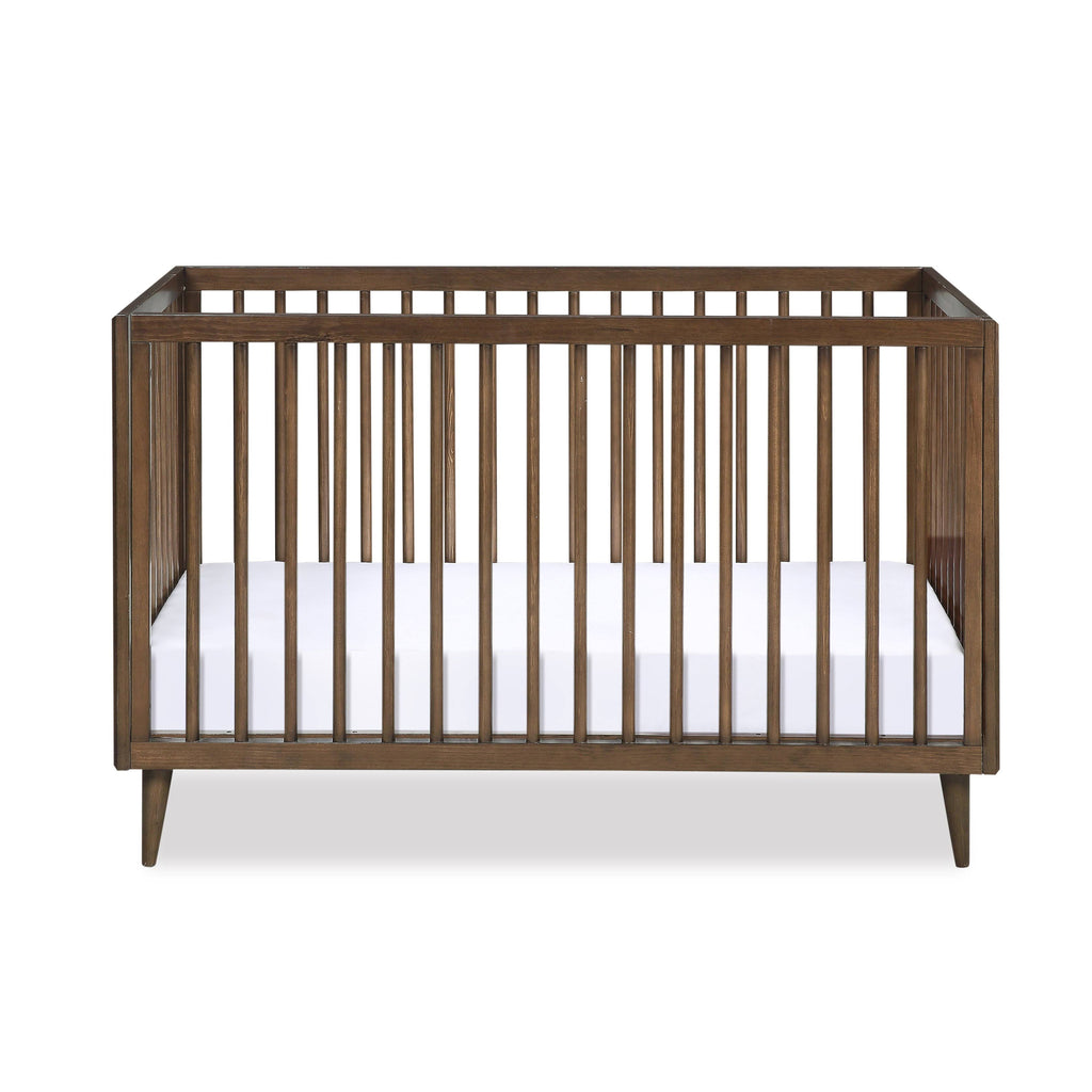 Walnut 3-in-1 Convertible Baby Crib D934419