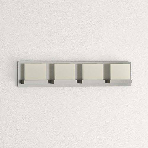 4-Light Brushed Nickel LED Bath Bar Light C366118