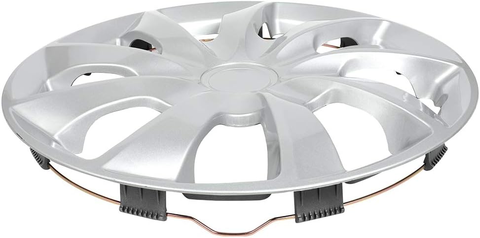 4PC Set 15 inch Silver Hubcap Wheel Cover L38361