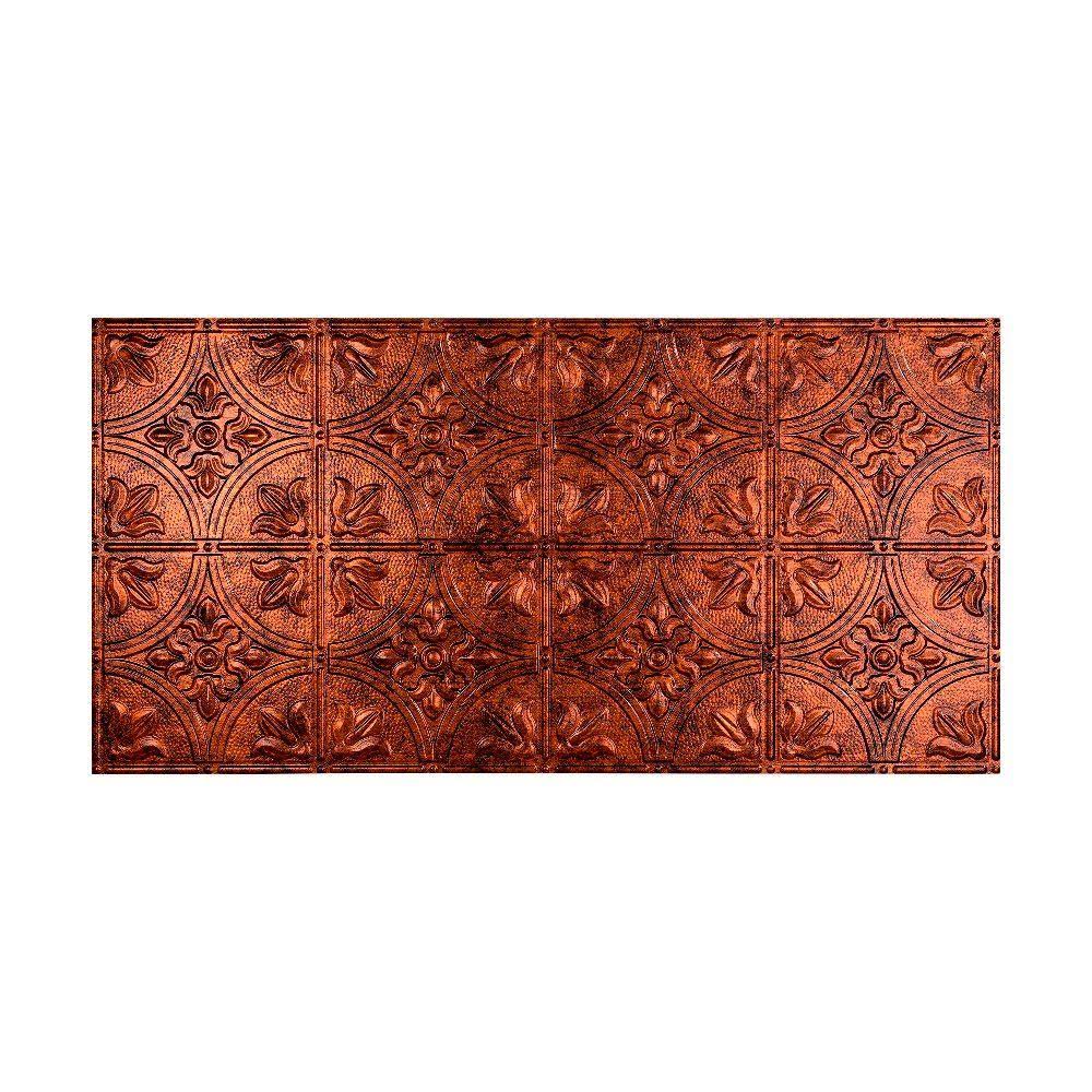 Moonstone Copper Glue Up Ceiling Tile 5 Pack P63823