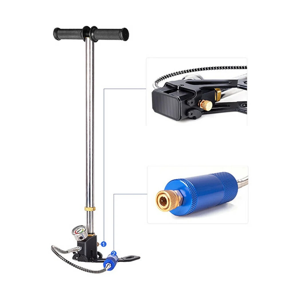 Mini Scuba Tank 0.5L Oxygen Air Tank and High-Pressure Pump 4500PSI M56629