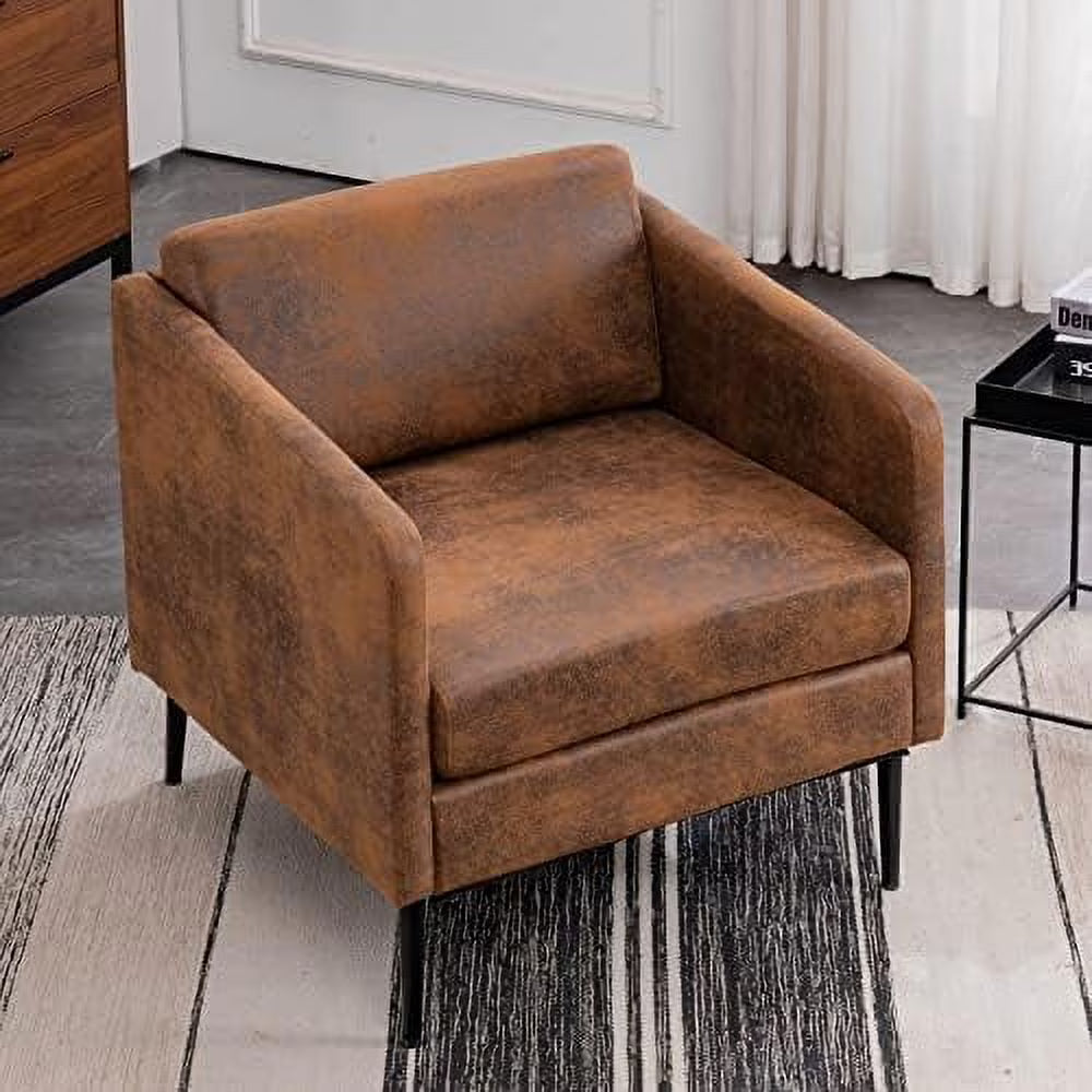 Bronzing Cloth 2-Seat Sofa with Metal Legs H998