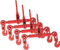 Red 4 Pack Heavy Duty Ratchet Lever Load Binder I887920