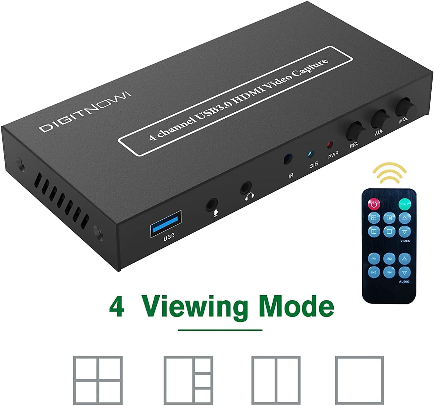 4 Channel USB3.0 HDMI Video Capture Card, 1080P 60fps I332850