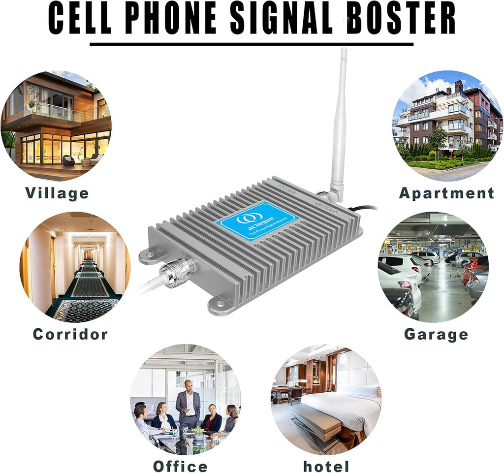 4G LTE Cell Signal Booster for Home, Cover up to 4000 Sq Ft X8483