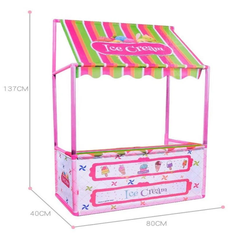 Colorful Ice Playhouse Tent Developmental Toys Pretend Game Y71144