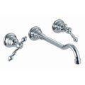 Chrome Wall Mounted Bathroom Faucet Q34636