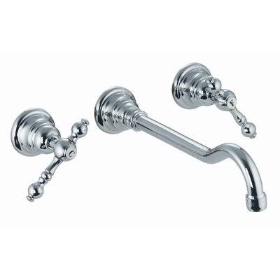 Chrome Wall Mounted Bathroom Faucet Q34636