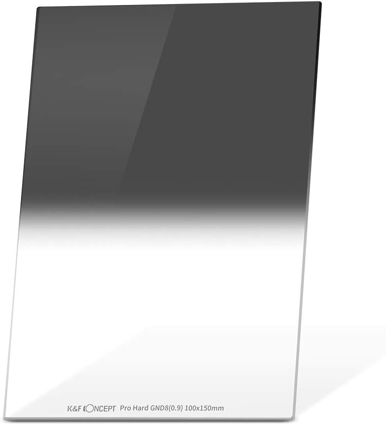 Hard Graduated ND8 100mm x 150mm Multi-Coated Optical Glass GND8 (0.9) Neutral Density Filter U9085