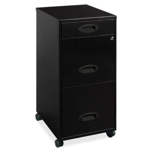 Black Mobile Cabinet E1263