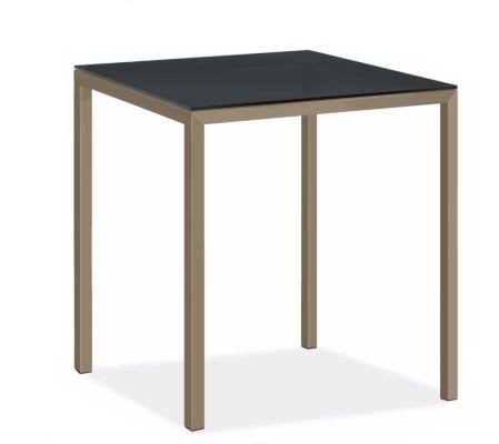 Smoke Tempered Glass Bar Table F632