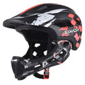 Kids Cycling Helmet Adjustable Full Face Helmet with Detachable Visor O467