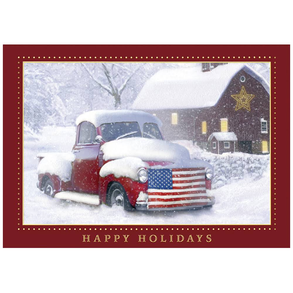 25/Pack Blank Christmas Cards T1412
