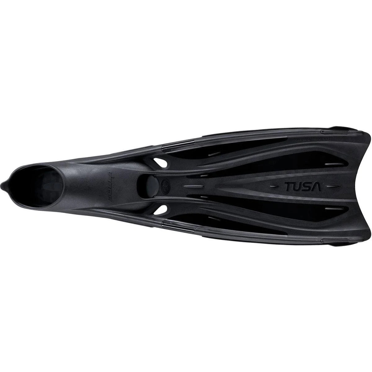 Full Foot Fins (Black, X-Large) A9749