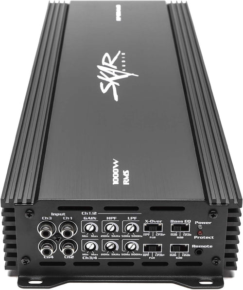 1,000 Watt Full-Range Class A/B 4 Channel Car Amplifier A1815