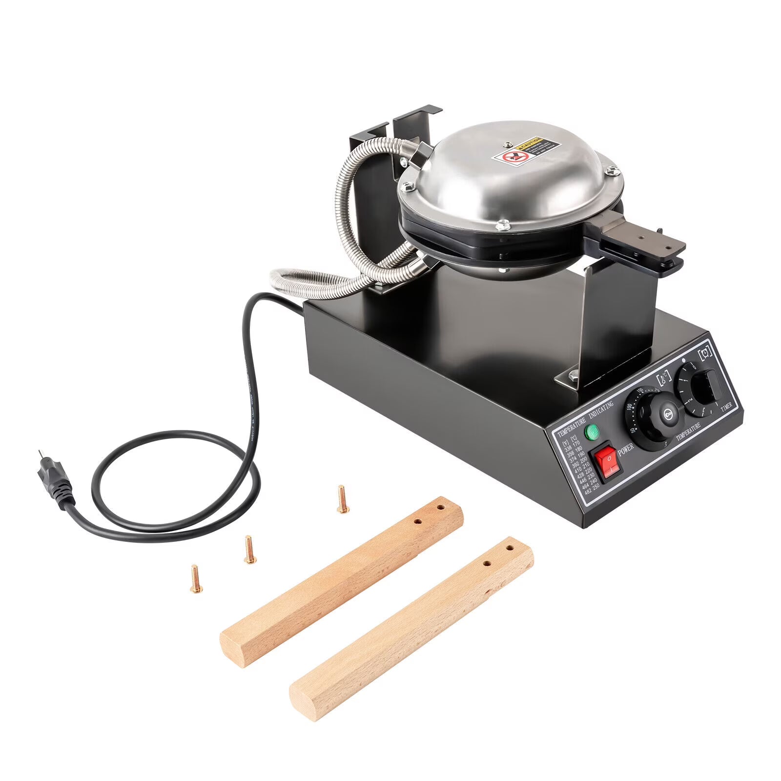 1400W Nonstick Stainless Electric Waffle Maker P2998