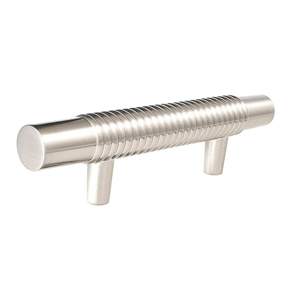 Stacked Cabinet Pull Satin Nickel 30 in O80001
