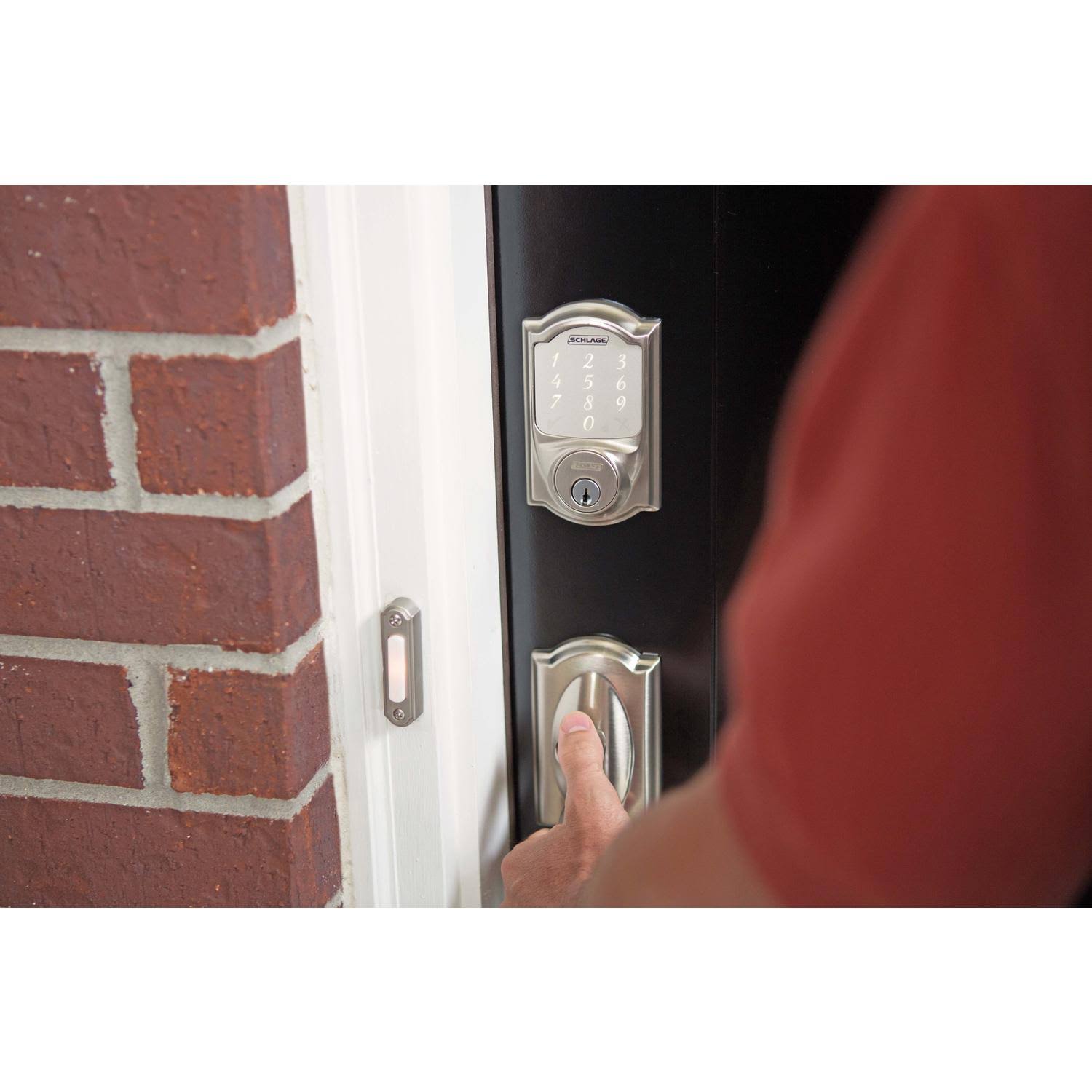 Satin Nickel Deadbolt E408353