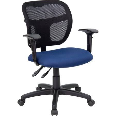 Navy Blue Mesh Swivel Task Office Chair M363