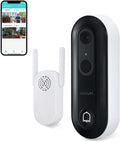 WiFi Video Doorbell Camera with Chime Motion Detection, Night Vision, 2-Way Audio M628512