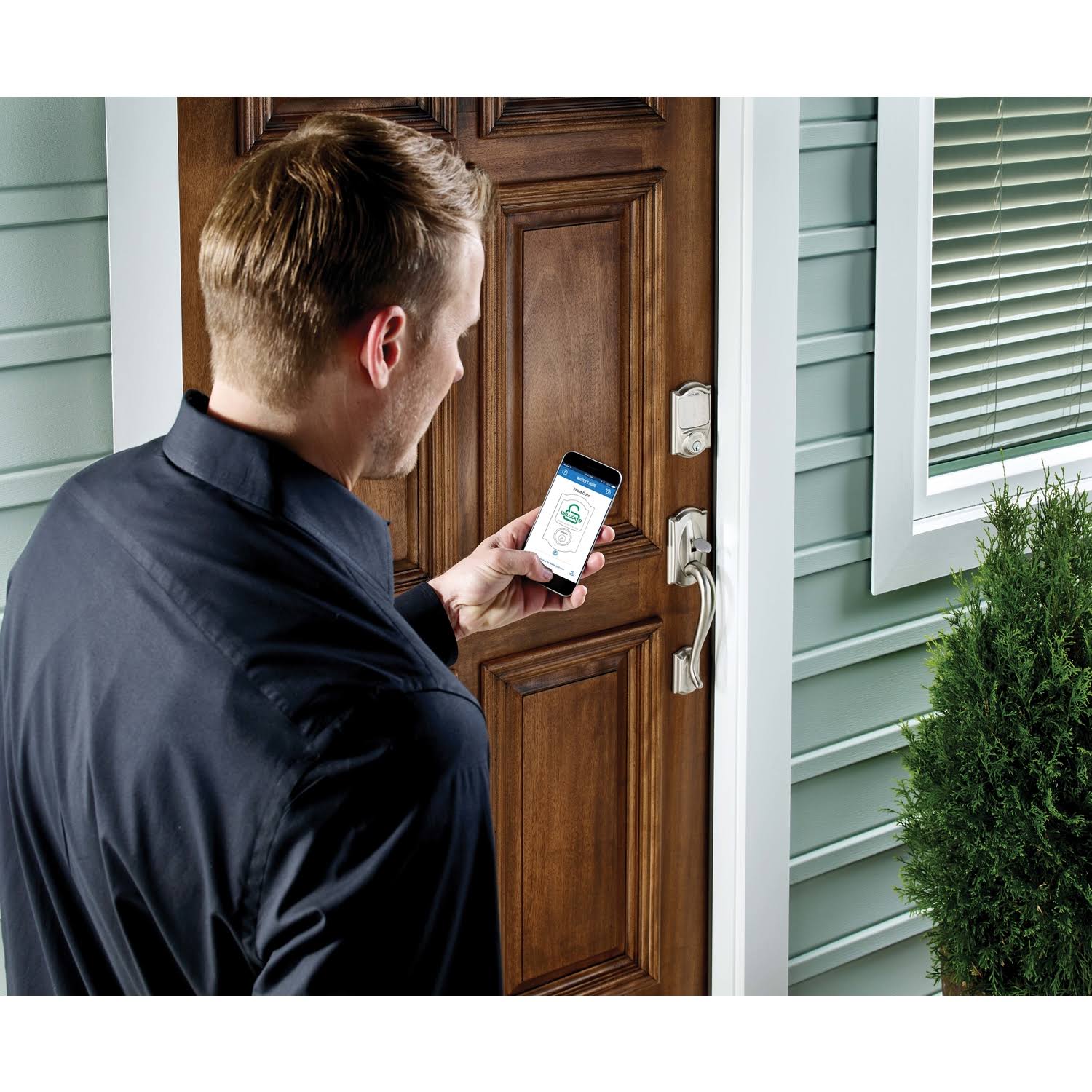 Satin Nickel Deadbolt E408353