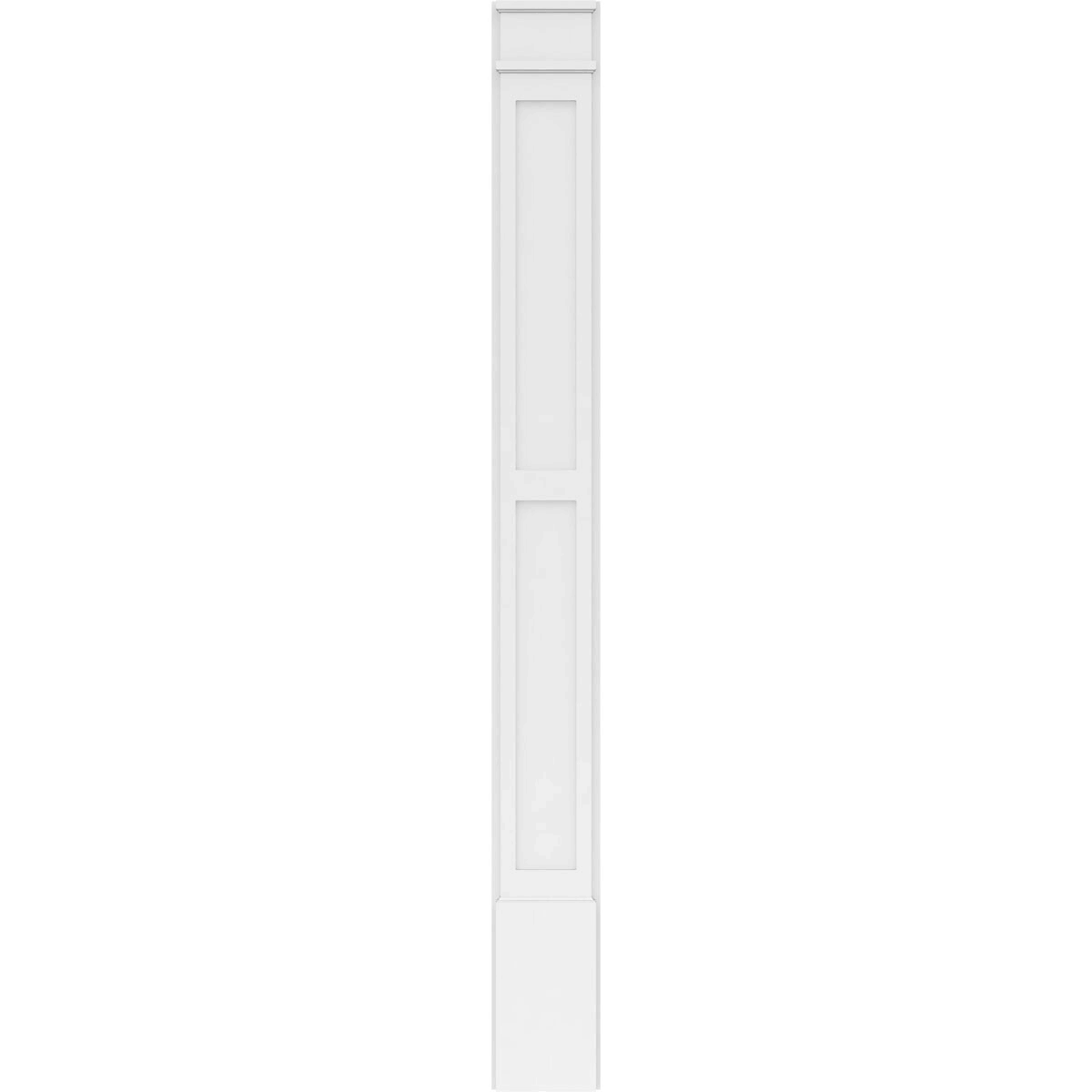Two Equal Flat Panel PVC Pilaster K56830