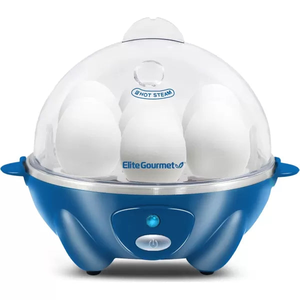 7 Egg Capacity Electric Egg Cooker with Auto Shut-Off S12854