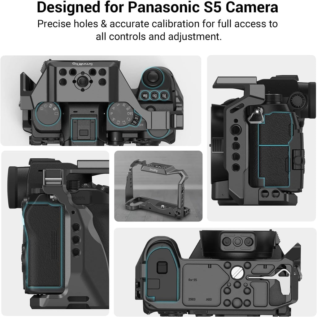 Aluminum Alloy Cage Kit for Panasonic S5 Camera B59012
