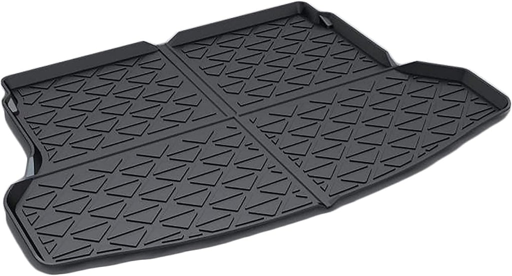 Rear Cargo Tray Trunk Floor Mat Waterproof Protector Pack of 2 F39229