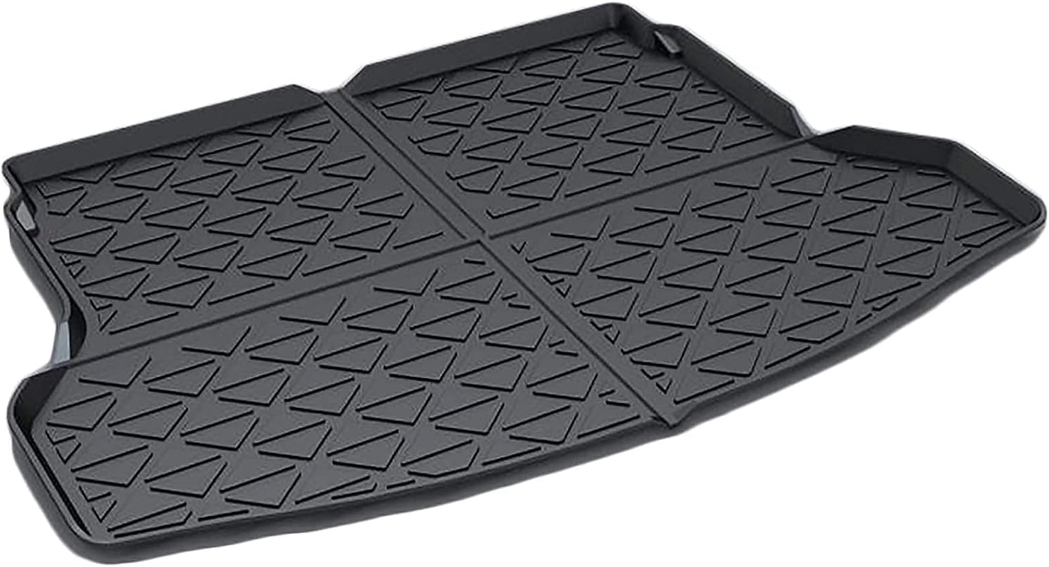 Rear Cargo Tray Trunk Floor Mat Waterproof Protector Pack of 2 F39229